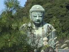 Japanska symboler Buddha bild